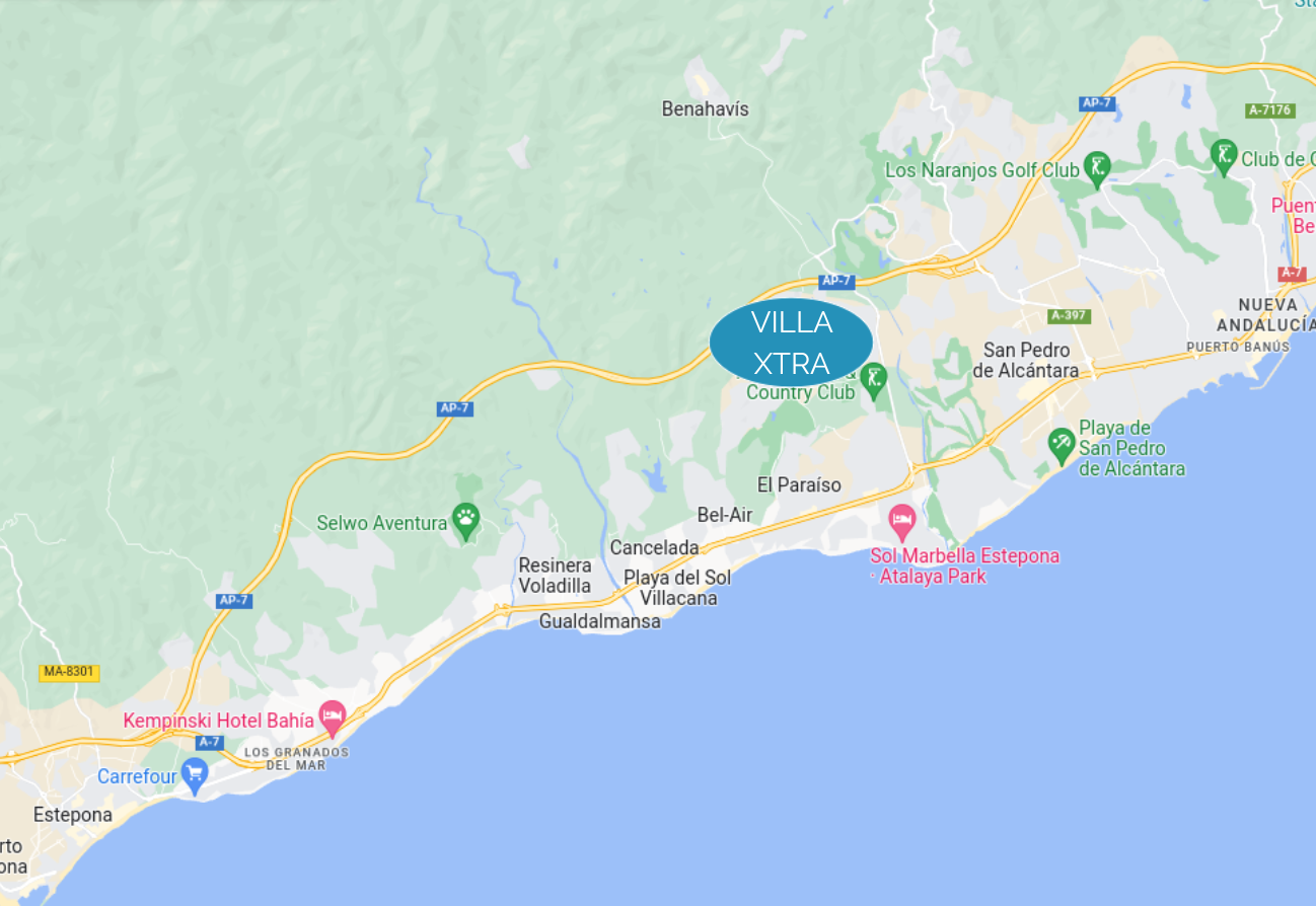 Villa Xtra location